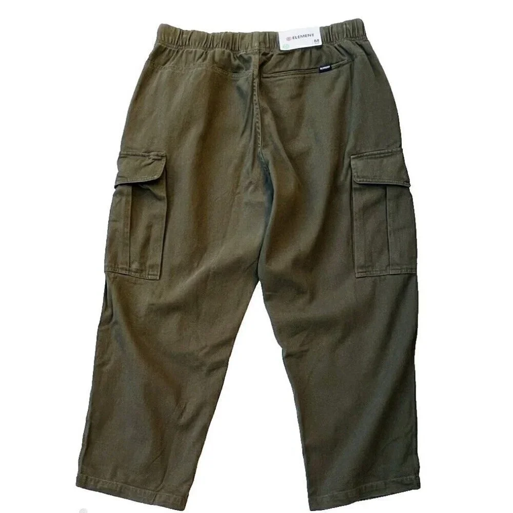 Element Cotton Utility Chillin Twill Cargo Pant Size M FNH ELYNP00106 - Picture 2 of 10